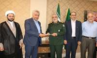 دیدار مدیرکل بنیادشهید استان با رئیس سازمان جهاد کشاورزی