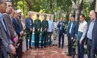 مزار شهدای استان مرکزی در هفتمین روز از هفته جهاد کشاورزی گلباران شد.
