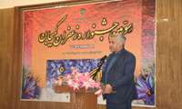 سومین جشنواره زعفران شهرستان کمیجان برگزار شد