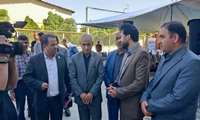 بازدید سرپرست محترم سازمان مرکزی  تعاون روستایی ایران از کارخانه خوراک دام اتحادیه دامداران اراک