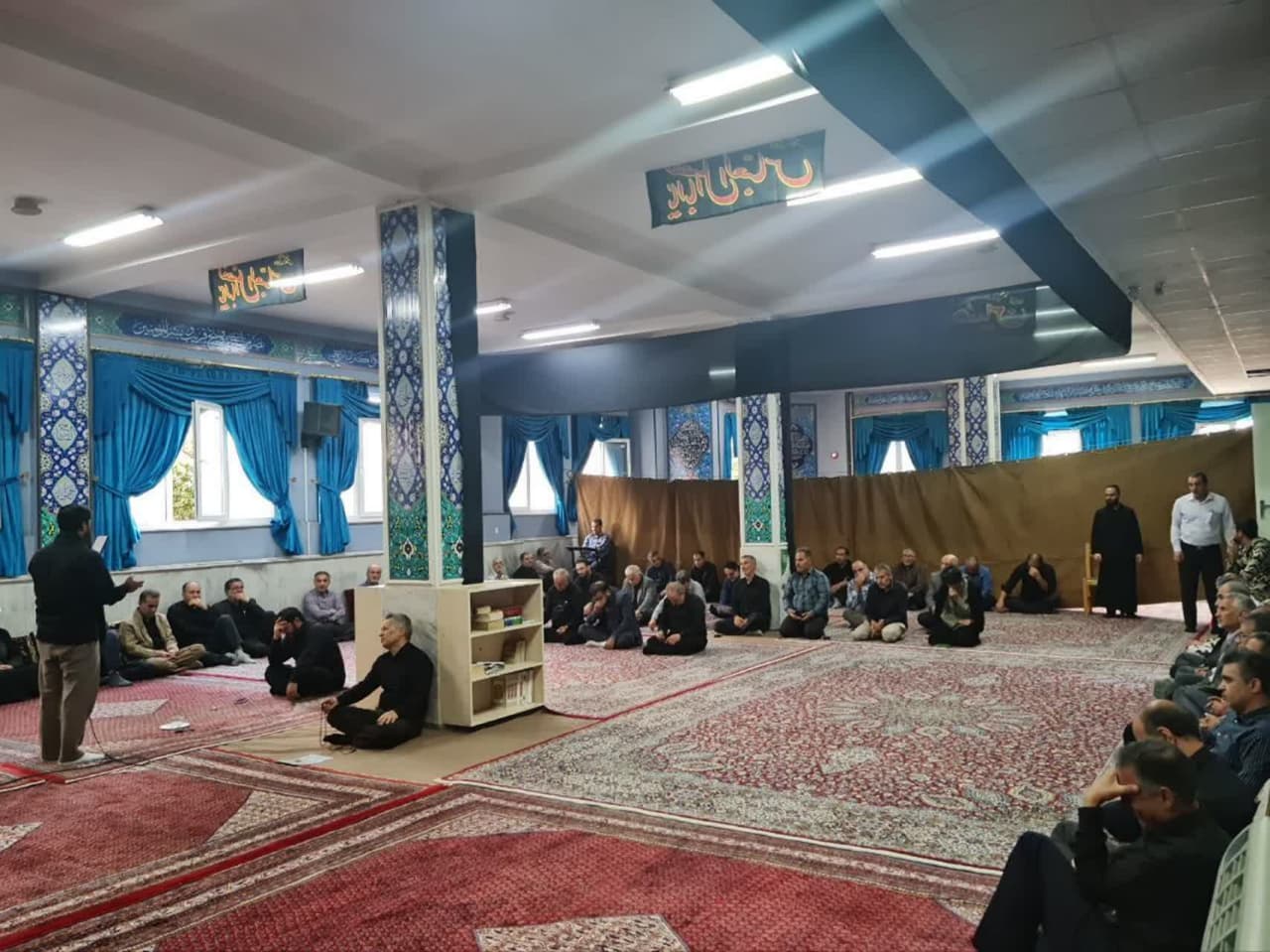  برگزاری مراسم عزاداری دهه اول محرم در نمازخانه سازمان